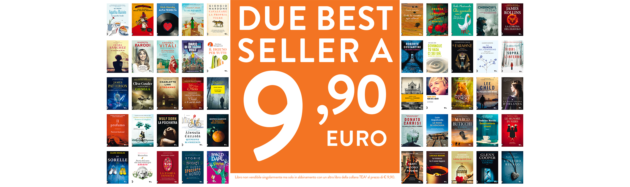 TEA 1+1: due best seller a € 9,90 — TEA Libri